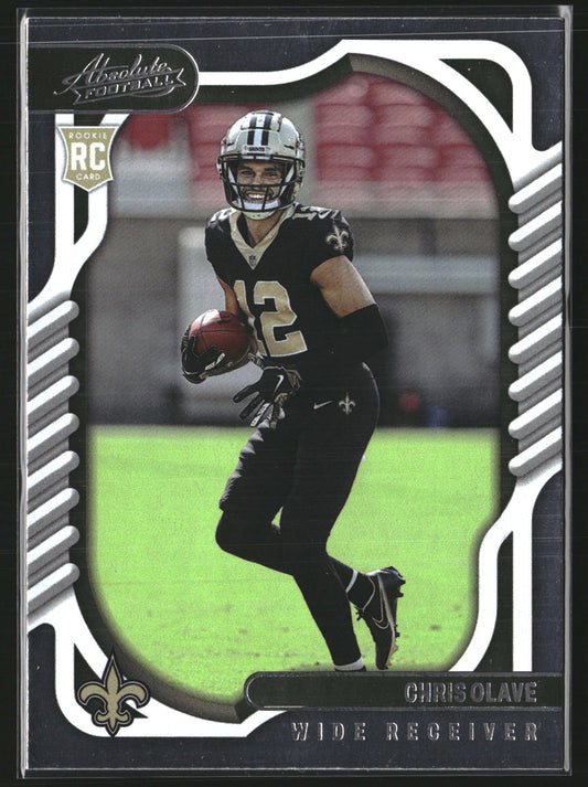 Chris Olave 2022 Panini Absolute 109 Retail RC RC New Orleans Saints