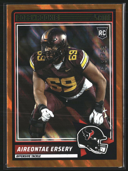 Aireontae Ersery 2025 Score 77 Lava SN, RC RC Houston Texans