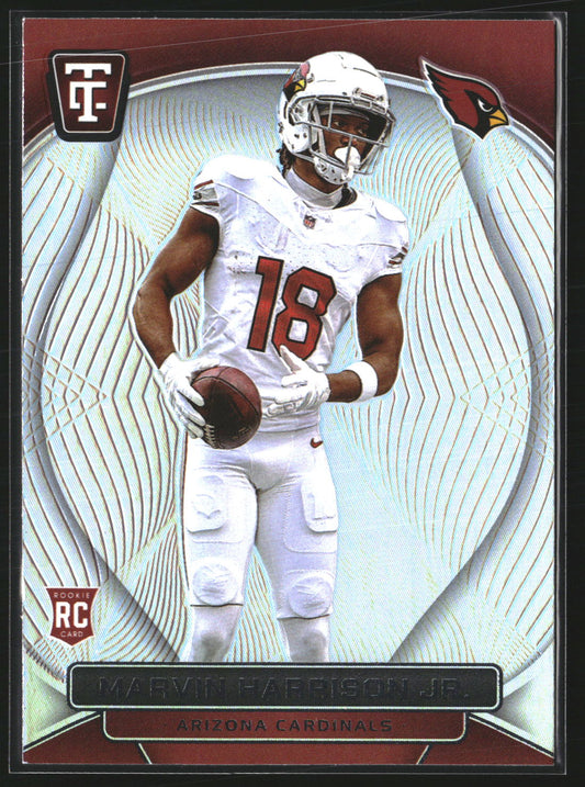 Marvin Harrison Jr. 2024 Panini Totally Certified 159 RC RC Arizona Cardinals