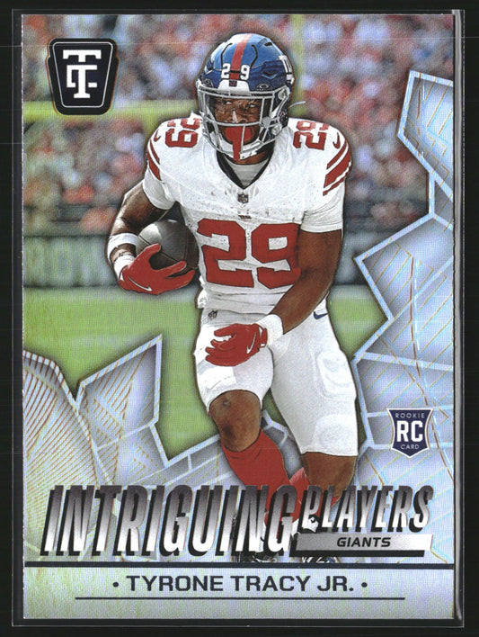 Tyrone Tracy Jr 2024 Panini Total Certified 16 Intriguing Mirror New York Giants