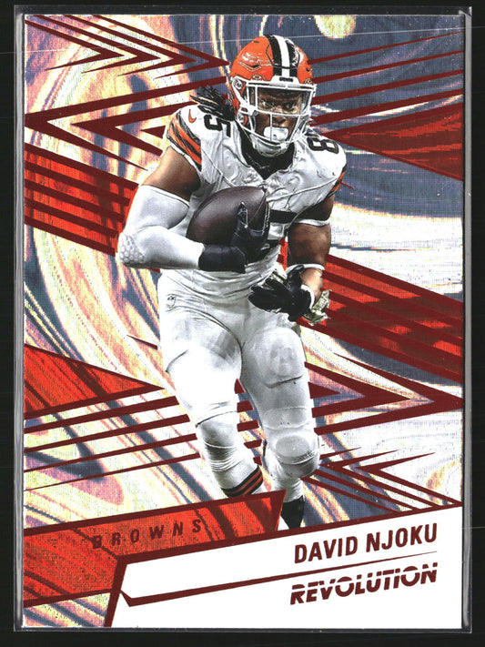 David Njoku 2025 Panini Revolution 186 Cleveland Browns