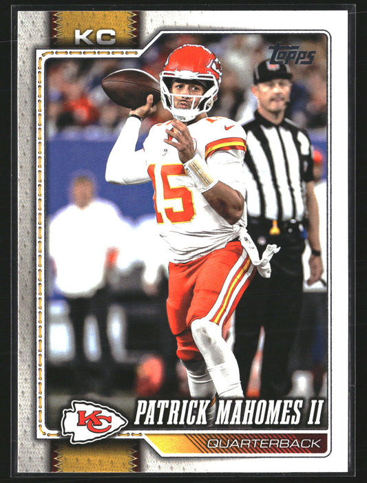 Patrick Mahomes II 2026 Topps Flagship 97 Kansas City Chiefs