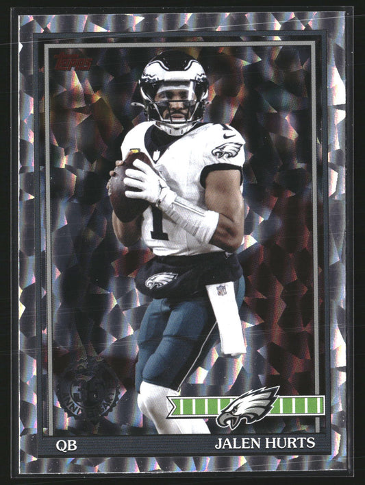Jalen Hurts 2026 Topps Flagship 91TF-43 1991 Topps Football Crackle Eagles