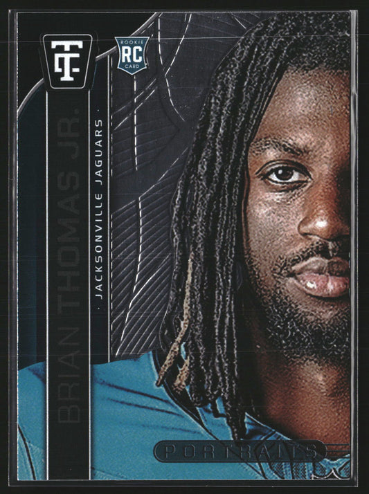 Brian Thomas Jr. 2024 Panini Totally Certified 13 Portraits Jacksonville Jaguars