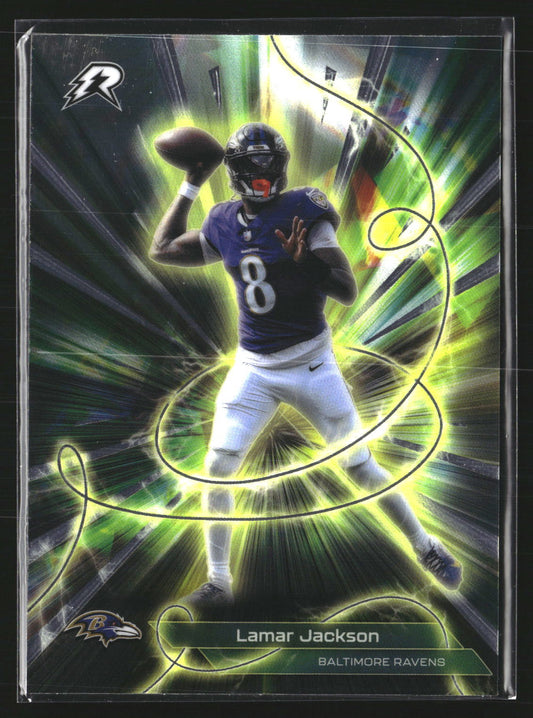 Lamar Jackson 2025 Topps Resurgence C-6 Conductors Baltimore Ravens