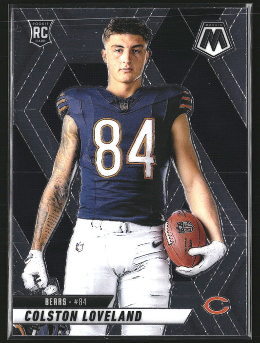 Colston Loveland 2025 Panini Mosaic 275 RC RC Chicago Bears