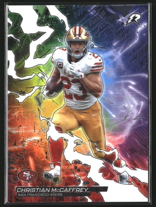 Christian McCaffrey 2025 Topps Resurgence CB-3 Circuit Breakers 49ers