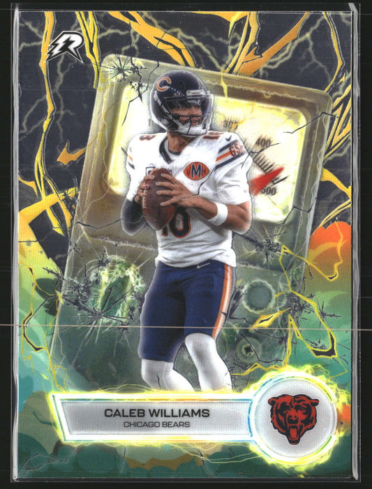 Caleb Williams 2025 Topps Resurgence VT-15 Voltaic Chicago Bears