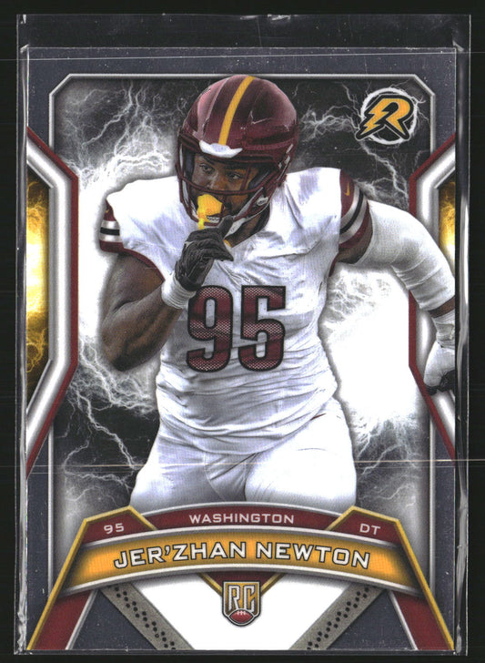 Jer'Zhan Newton 2024 Topps Resurgence 200 RC RC Washington Commanders