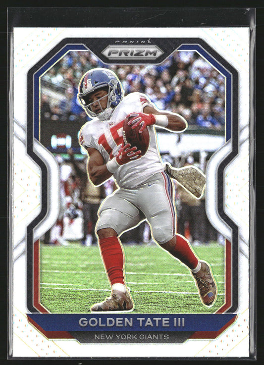 Golden Tate III 2020 Panini Prizm 162 Prizm New York Giants