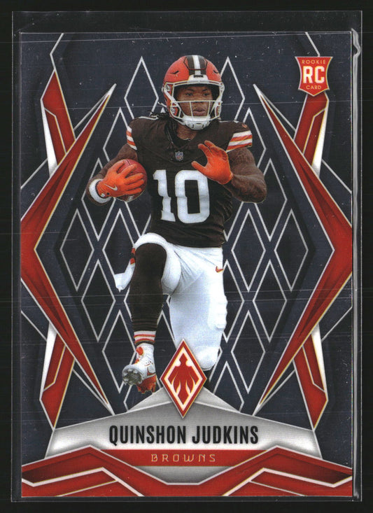 Quinshon Judkins 2025 Panini Phoenix 191 RC RC Cleveland Browns