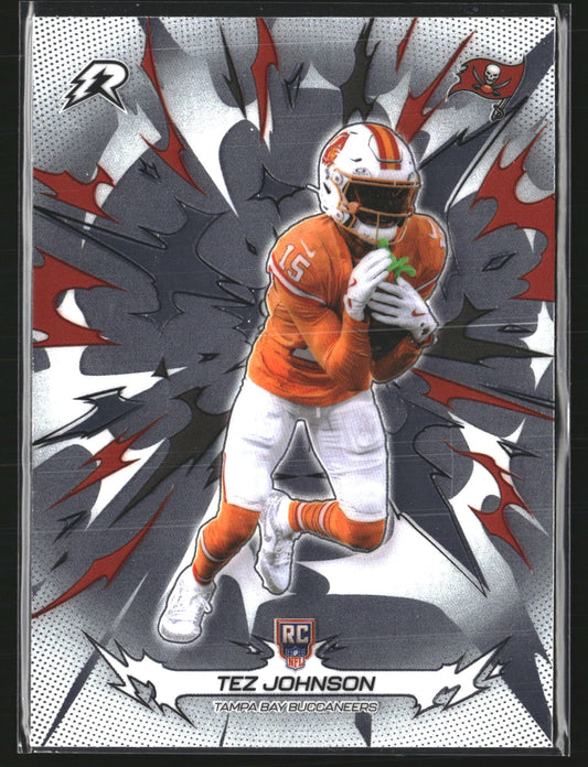 Tez Johnson 2025 Topps Resurgence 193 RC RC Tampa Bay Buccaneers