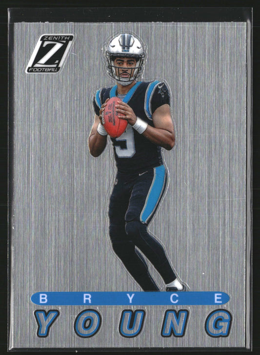 Bryce Young 2023 Panini Zenith 4 1994 Pacific Silver Carolina Panthers