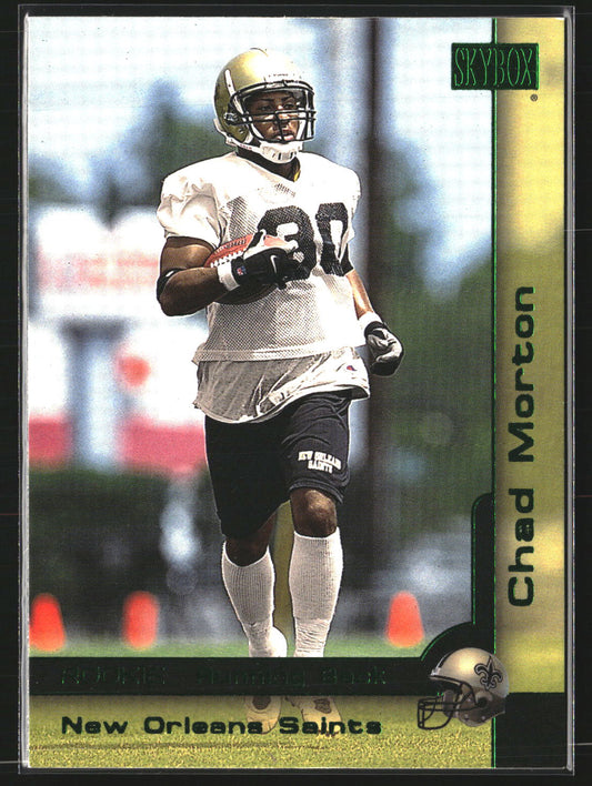Chad Morton 2000 SkyBox 219 RC RC New Orleans Saints
