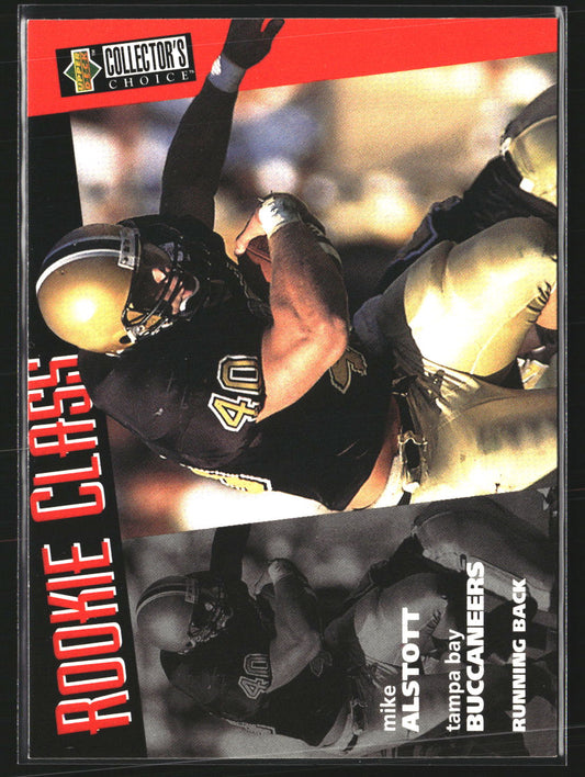Mike Alstott 1996 Collector's Choice 23 RC RC Tampa Bay Buccaneers