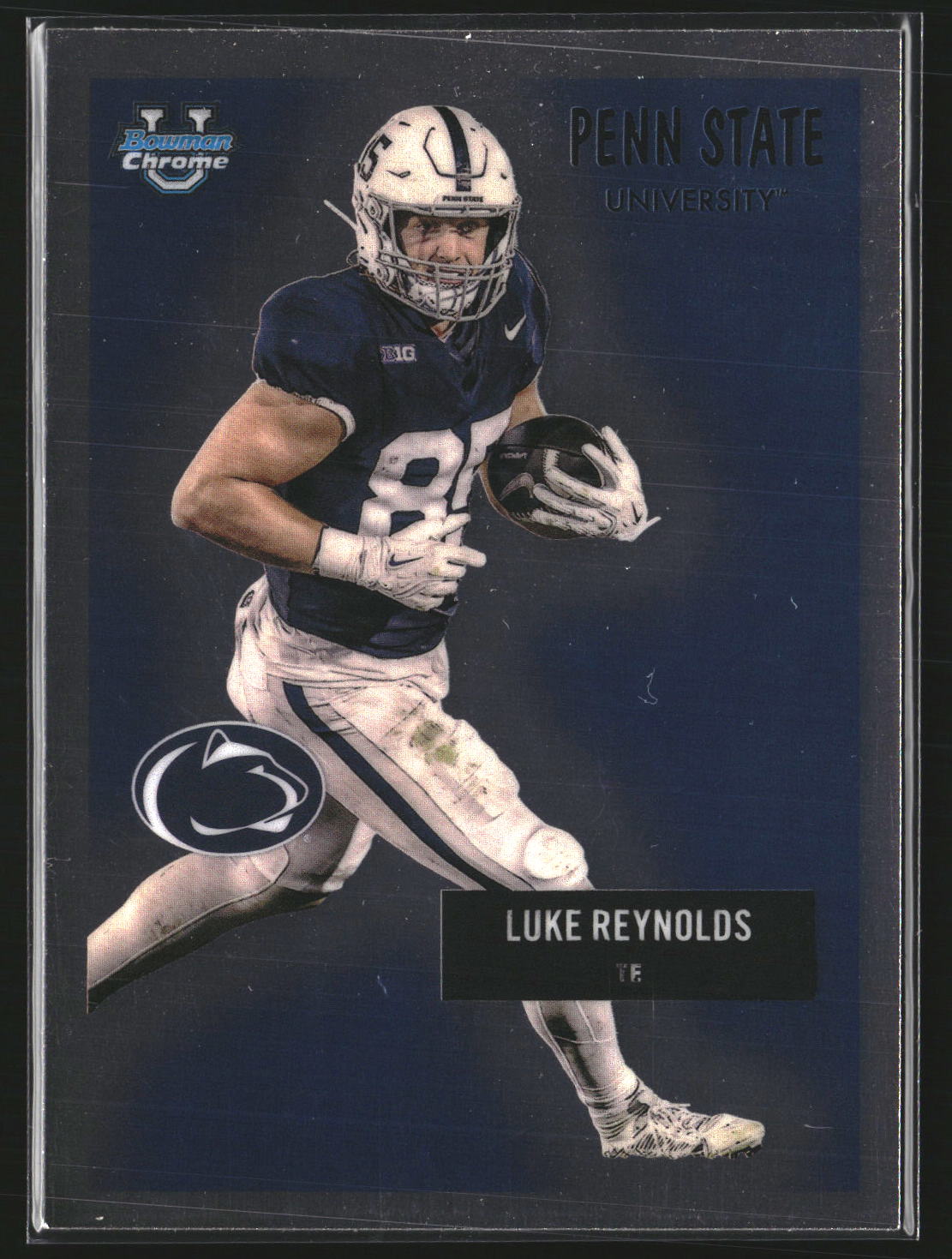 Luke Reynolds 2025 Bowman University Chrome 55AV-9 1955 Bowman Football Lions