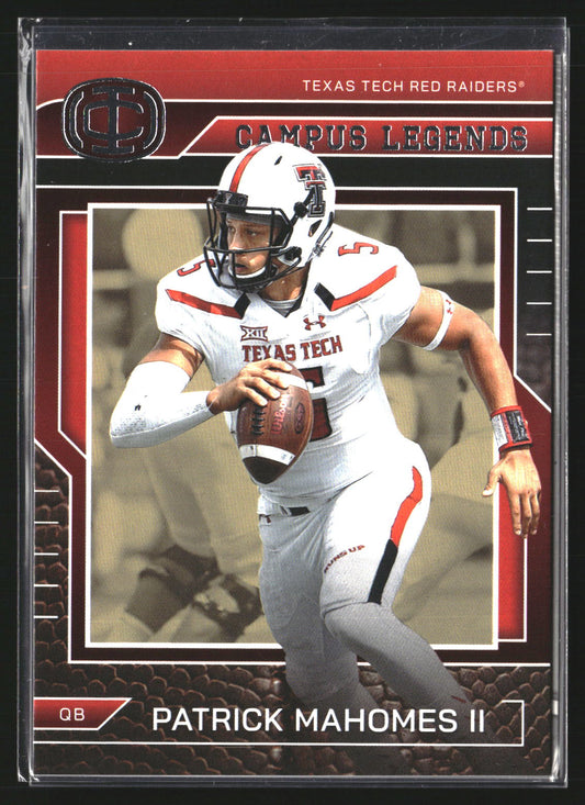 2025 Panini Icon Collection Mahomes Campus Legends Patrick Mahomes II #CL-2