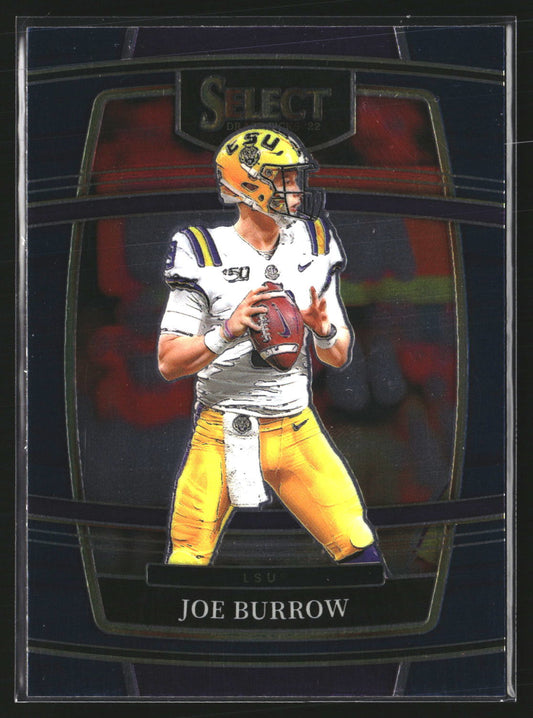 Joe Burrow 2022 Panini Select Draft Picks 45 LSU Tigers