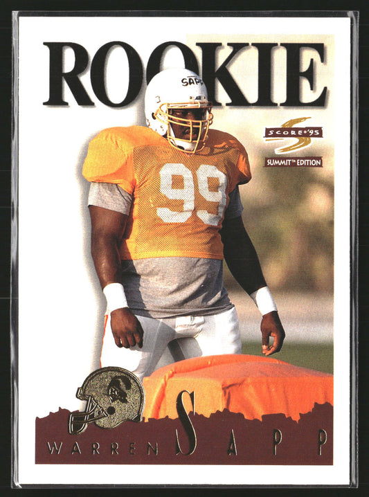 Warren Sapp 1995 Summit 169 RC RC Tampa Bay Buccaneers