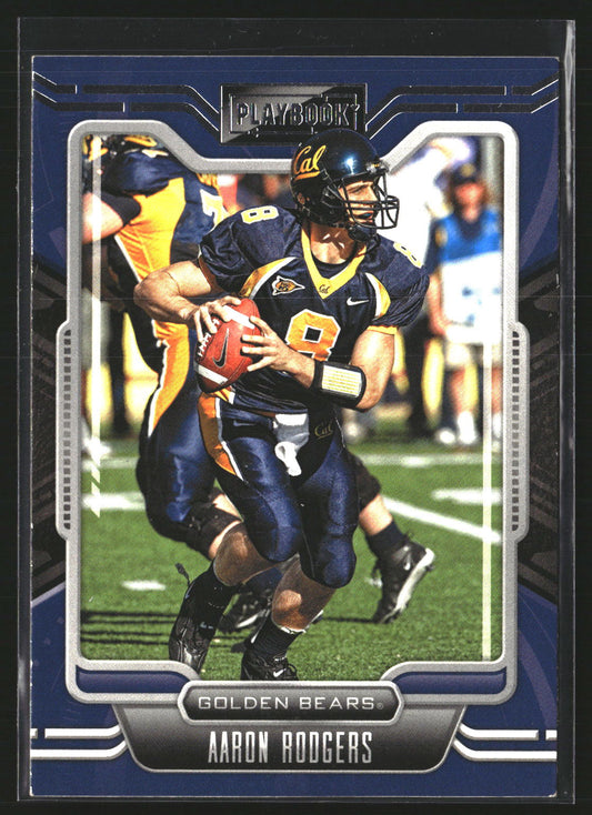 Aaron Rodgers 2022 Panini Chronicles Draft 25 Playbook California Golden Bears