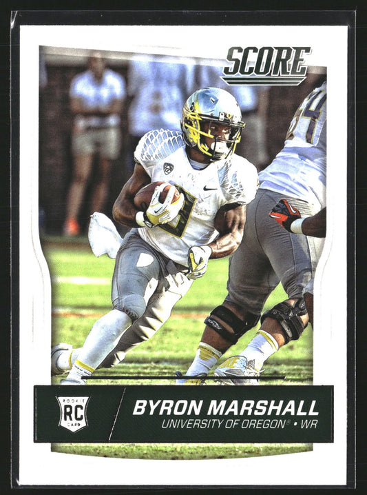 Byron Marshall 2016 Score 380 Scorecard RC RC Oregon Ducks