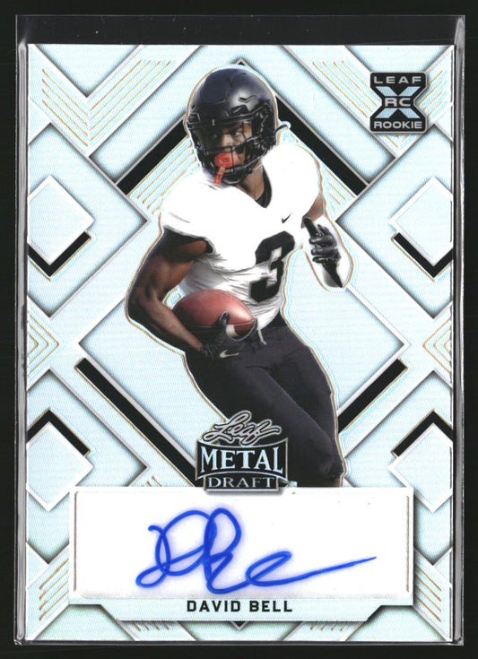 David Bell 2022 Leaf Metal Draft BA-DB2 SN, AU AU Purdue Boilermakers