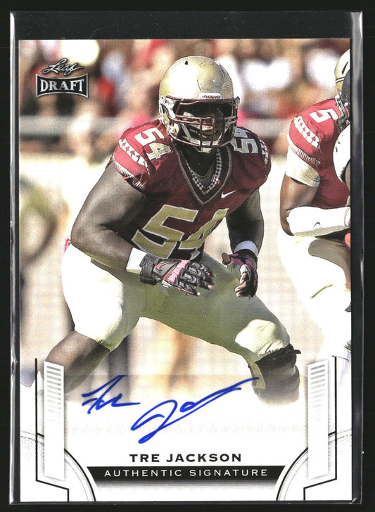 Tre Jackson 2015 Leaf Draft BA-TJ1 Autographs AU AU Florida State Seminoles