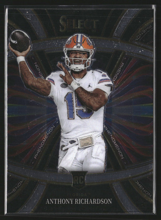 Anthony Richardson 2023 Panini Select Draft Picks PH-AR Phenomenom Florida Gator