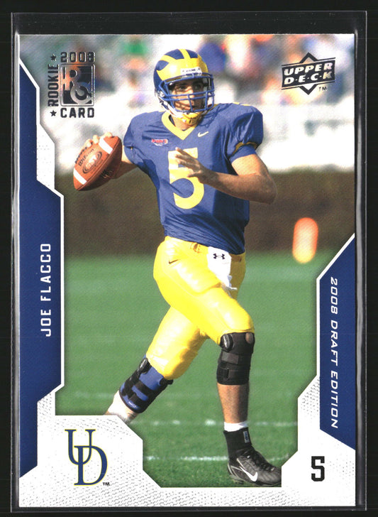 Joe Flacco 2008 Upper Deck Draft Edition 50 Delaware Fightin' Blue Hens