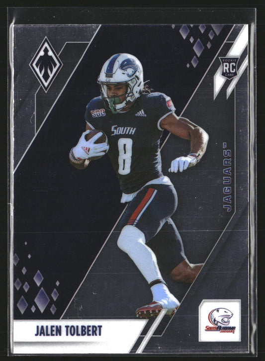 Jalen Tolbert 2022 Panini Chronicles Draft Pick 27 Phoenix South Alabama Jaguars