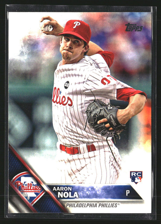 Aaron Nola 2016 Topps 133 RC RC Philadelphia Phillies