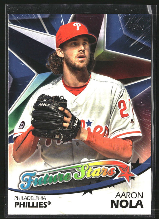 Aaron Nola 2018 Topps FS-38 Future Stars Philadelphia Phillies