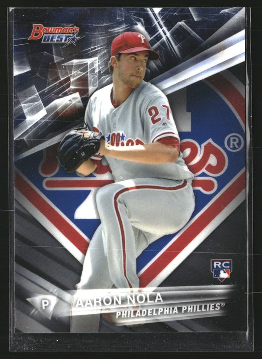 Aaron Nola 2016 Bowman's Best 9 RC RC Philadelphia Phillies