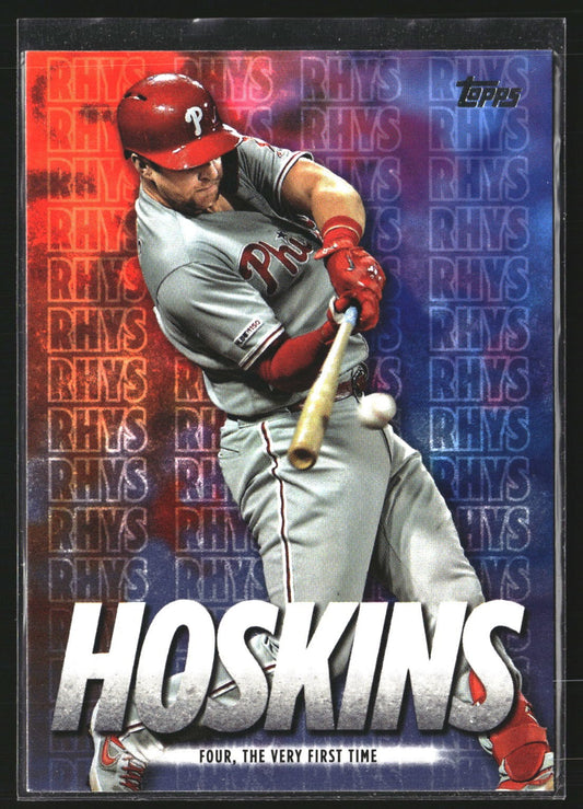 Rhys Hoskins 2020 Topps RH-25 Player Highlight Rhys Hoskins Philadelphia Phillie