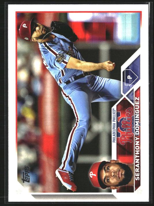 Seranthony Domínguez 2023 Topps Update US278 Philadelphia Phillies