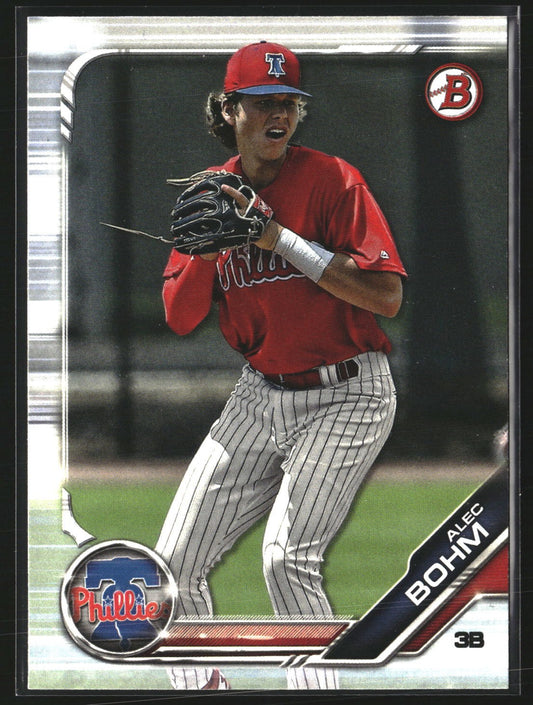 Alec Bohm 2019 Bowman BP-2 Prospects Philadelphia Phillies