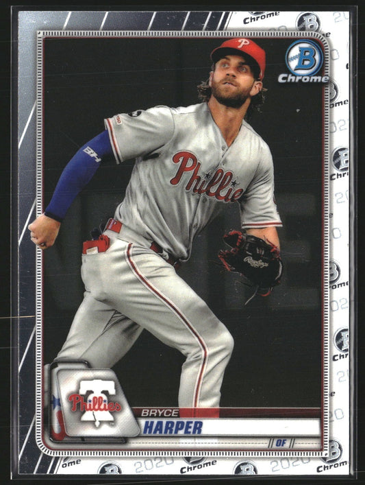 Bryce Harper 2020 Bowman Chrome 35 Philadelphia Phillies