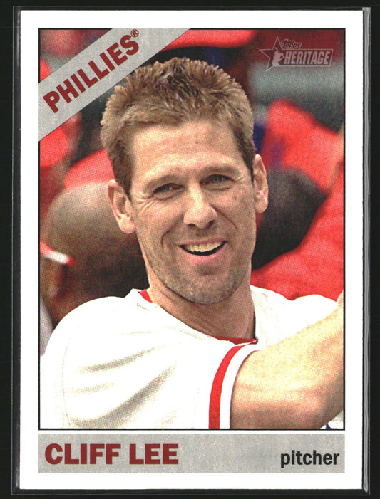 Cliff Lee 2015 Topps Heritage 343 Philadelphia Phillies