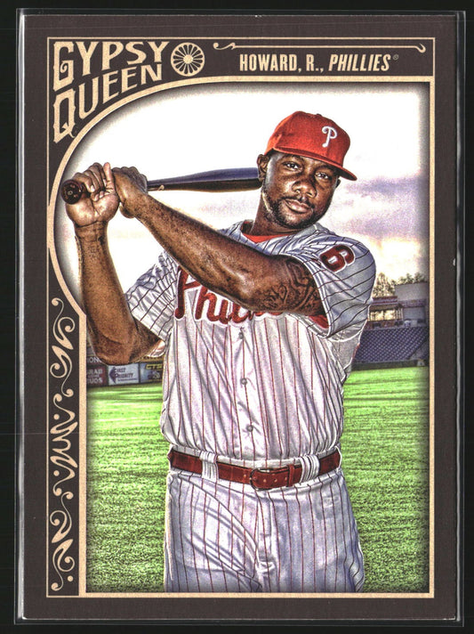 Ryan Howard 2015 Topps Gypsy Queen 154 Philadelphia Phillies