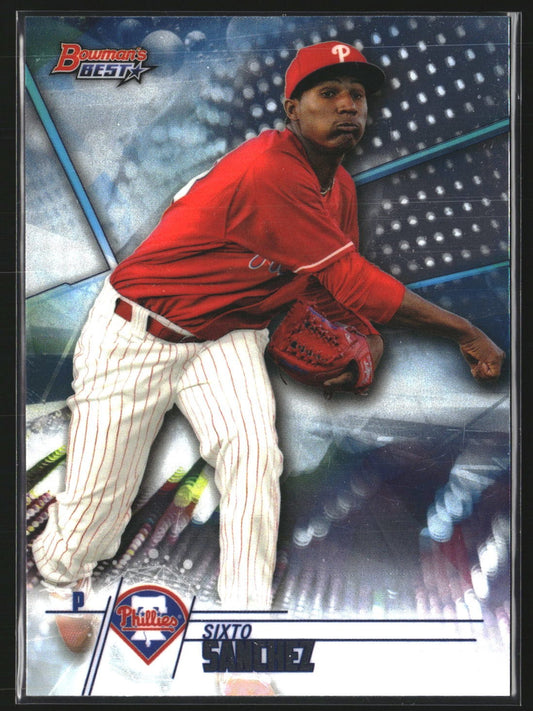 Sixto Sanchez 2018 Bowman's Best TP-11 Philadelphia Phillies