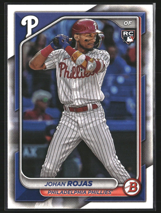 Johan Rojas 2024 Bowman 86 RC RC Philadelphia Phillies