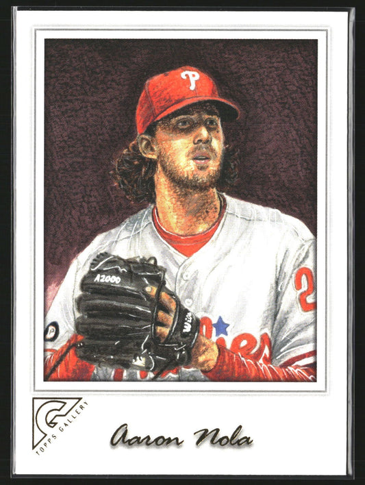Aaron Nola 2017 Topps Gallery 65 Philadelphia Phillies
