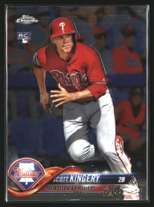 Scott Kingery 2018 Topps Chrome 126 RC RC Philadelphia Phillies