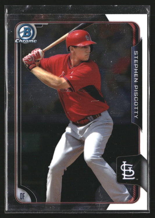 Stephen Piscotty 2015 Bowman Chrome BCP169 Prospects St. Louis Cardinals