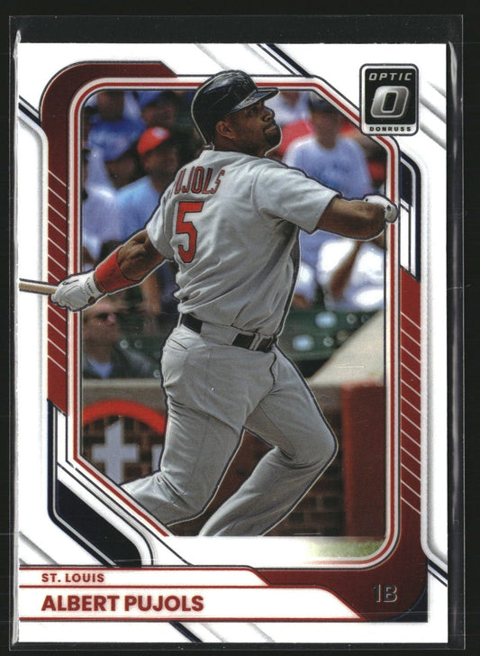 Albert Pujols 2026 Donruss 68 Optic St. Louis Cardinals