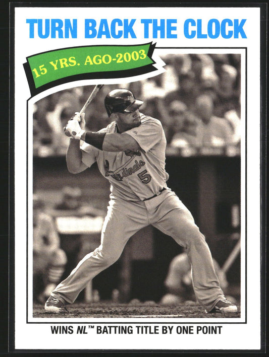 Albert Pujols 2018 Topps Archives 313 St. Louis Cardinals