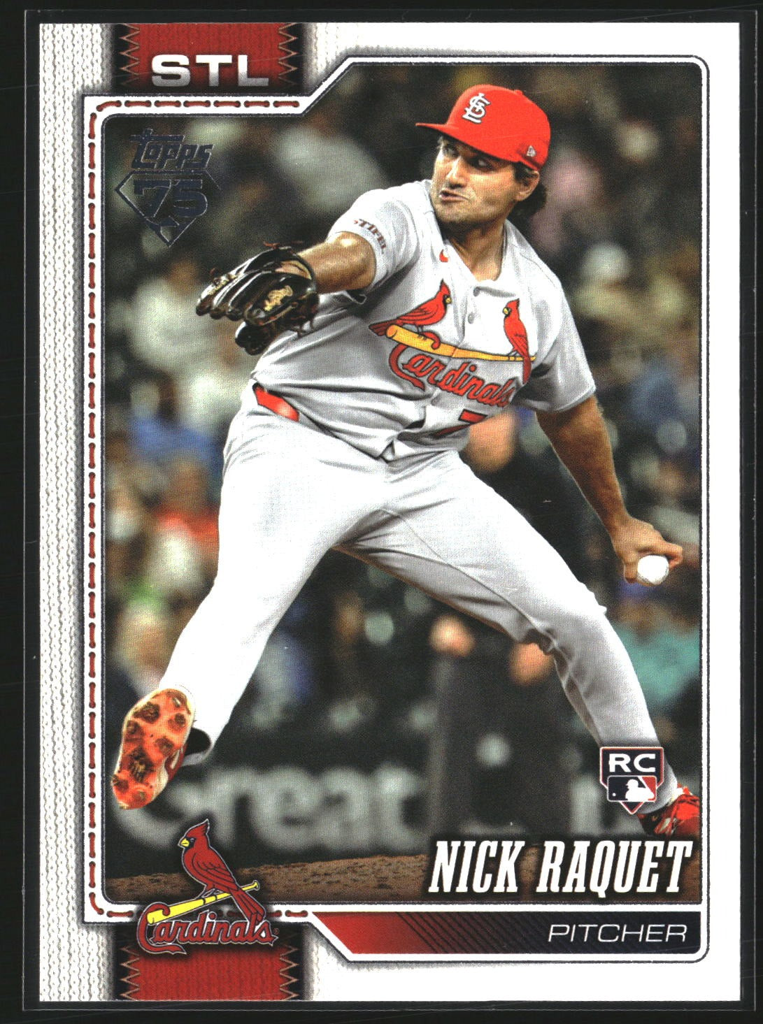 Nick Raquet 2026 Topps 385 RC RC St. Louis Cardinals