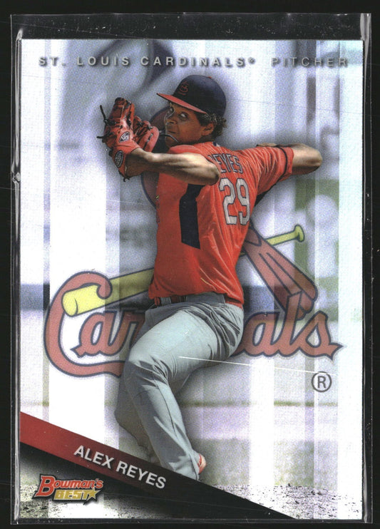 Alex Reyes 2015 Bowman's Best TP-7 Top Prospects Refractor St. Louis Cardinals