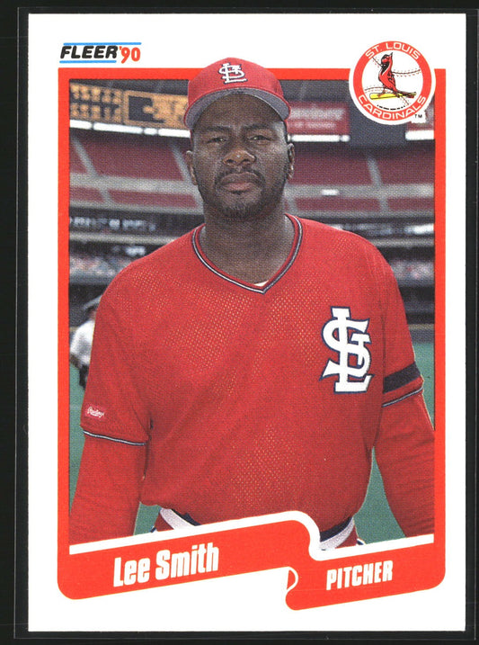Lee Smith 1990 Fleer Update U-53 St. Louis Cardinals