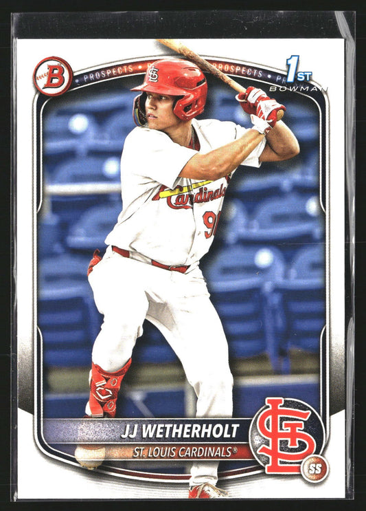 JJ Wetherholt 2025 Bowman BP-22 Prospects St. Louis Cardinals